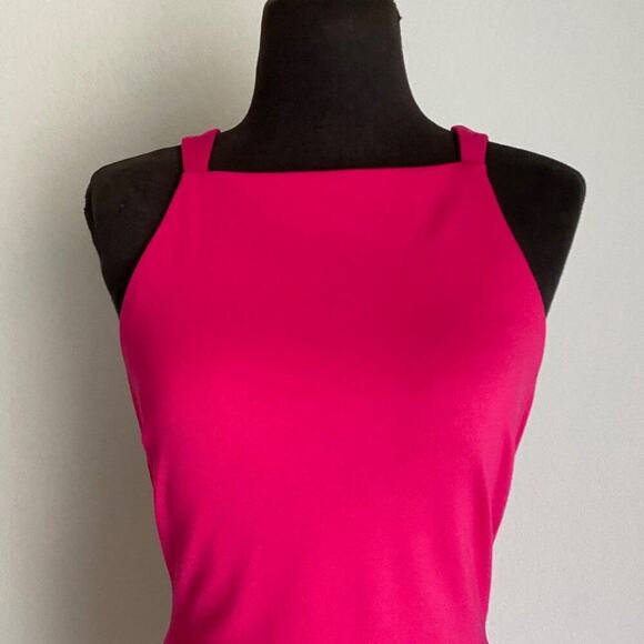 H:ours‎ Revolve sz S pink chain back Cassia mini party dress NWT - Picture 9 of 16